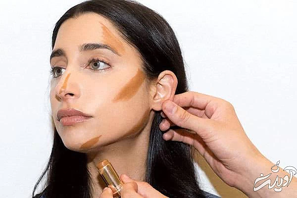 تکنیک های گریم صورت  گریم صورت کشیده